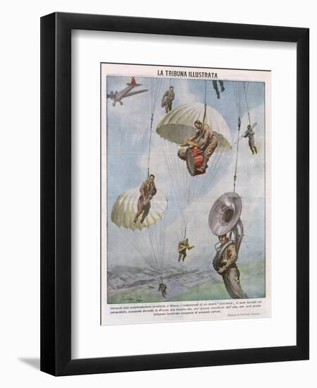 Parachute-Vittorio Pisani-Framed Art Print