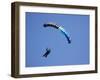 Parachuter, Omarama, North Otago, South Island, New Zealand-David Wall-Framed Photographic Print