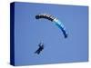 Parachuter, Omarama, North Otago, South Island, New Zealand-David Wall-Stretched Canvas