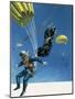 Parachutes and Ejector Seats-Wilf Hardy-Mounted Giclee Print