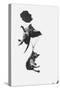 Parachuting Kittens-null-Stretched Canvas