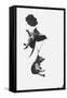 Parachuting Kittens-null-Framed Stretched Canvas