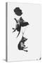 Parachuting Kittens-null-Stretched Canvas