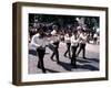 Parade along Main Street, City Center, Puerto Vallarta, Mexico-Terry Eggers-Framed Photographic Print