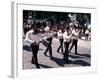 Parade along Main Street, City Center, Puerto Vallarta, Mexico-Terry Eggers-Framed Photographic Print