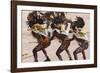 Parade at Dinagyang Festival, City of Iloilo, Philippines-Keren Su-Framed Photographic Print