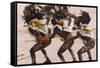 Parade at Dinagyang Festival, City of Iloilo, Philippines-Keren Su-Framed Stretched Canvas