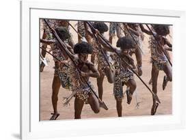 Parade at Dinagyang Festival, City of Iloilo, Philippines-Keren Su-Framed Photographic Print