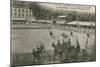 Parade at the Cavalry School in Saumur. Postcard Sent in 1913-French Photographer-Mounted Giclee Print