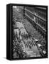 Parade at the Cenotaph, Martin Place, Sydney, New South Wales, 1945 or 1946-null-Framed Stretched Canvas