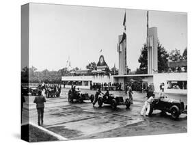 Parade at the Italian Grand Prix, Monza, 1933-null-Stretched Canvas