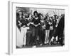 Parade Down Fifth Avenue on the 50th Anniversary of the Passage of the 19th Amendment-John Olson-Framed Photographic Print