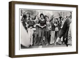 Parade Down Fifth Avenue on the 50th Anniversary of the Passage of the 19th Amendment-John Olson-Framed Photographic Print