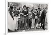 Parade Down Fifth Avenue on the 50th Anniversary of the Passage of the 19th Amendment-John Olson-Framed Premium Photographic Print