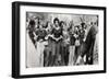 Parade Down Fifth Avenue on the 50th Anniversary of the Passage of the 19th Amendment-John Olson-Framed Premium Giclee Print