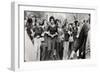 Parade Down Fifth Avenue on the 50th Anniversary of the Passage of the 19th Amendment-John Olson-Framed Premium Giclee Print