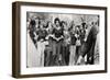 Parade Down Fifth Avenue on the 50th Anniversary of the Passage of the 19th Amendment-John Olson-Framed Giclee Print