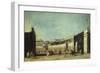 Parade for Feast of Ascension in Piazza San Marco-Francesco Guardi-Framed Giclee Print