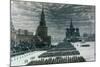 Parade in Red Square, December 1947, Moscow, Russia-null-Mounted Giclee Print