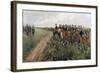 Parade in the Field before His Majesty King Alfonso XIII, 1905-Josep Cusachs y Cusachs-Framed Giclee Print