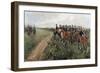 Parade in the Field before His Majesty King Alfonso XIII, 1905-Josep Cusachs y Cusachs-Framed Giclee Print