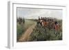 Parade in the Field before His Majesty King Alfonso XIII, 1905-Josep Cusachs y Cusachs-Framed Giclee Print