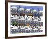 Parade in Winter Town-Gordon Barker-Framed Giclee Print