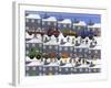 Parade in Winter Town-Gordon Barker-Framed Giclee Print