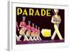 Parade Lemon Label-null-Framed Art Print