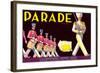 Parade Lemon Label-null-Framed Art Print