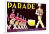 Parade Lemon Label-null-Framed Art Print