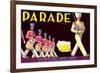 Parade Lemon Label-null-Framed Art Print