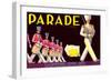 Parade Lemon Label-null-Framed Premium Giclee Print