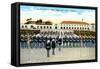 Parade, Marine Base, San Diego, California-null-Framed Stretched Canvas