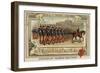 Parade of Cadets from the Military School of Saint-Cyr at Longchamps, France-null-Framed Giclee Print