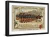 Parade of Cadets from the Military School of Saint-Cyr at Longchamps, France-null-Framed Giclee Print