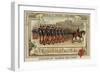 Parade of Cadets from the Military School of Saint-Cyr at Longchamps, France-null-Framed Giclee Print