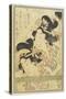 Parade of Courtesans, 1781-1806-Kitagawa Utamaro-Stretched Canvas