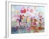 Parade of Flowers-Judy Mastrangelo-Framed Giclee Print