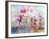 Parade of Flowers-Judy Mastrangelo-Framed Giclee Print