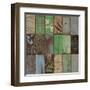 Parade of Patterns I-Hakimipour-ritter-Framed Art Print