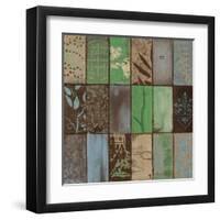 Parade of Patterns I-Hakimipour-ritter-Framed Art Print