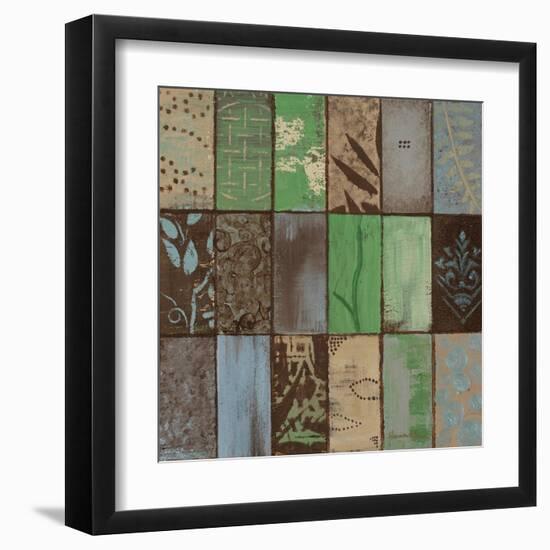 Parade of Patterns I-Hakimipour-ritter-Framed Art Print