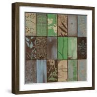 Parade of Patterns I-Hakimipour-ritter-Framed Art Print