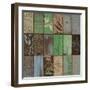 Parade of Patterns I-Hakimipour-ritter-Framed Art Print