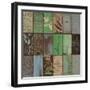 Parade of Patterns I-Hakimipour-ritter-Framed Art Print