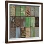 Parade of Patterns I-Hakimipour-ritter-Framed Art Print