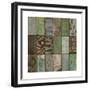 Parade of Patterns II-Hakimipour-ritter-Framed Premium Giclee Print