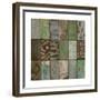 Parade of Patterns II-Hakimipour-ritter-Framed Premium Giclee Print