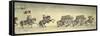 Parade of Royal Regiment of Dragoons on Horseback, 1706-null-Framed Stretched Canvas